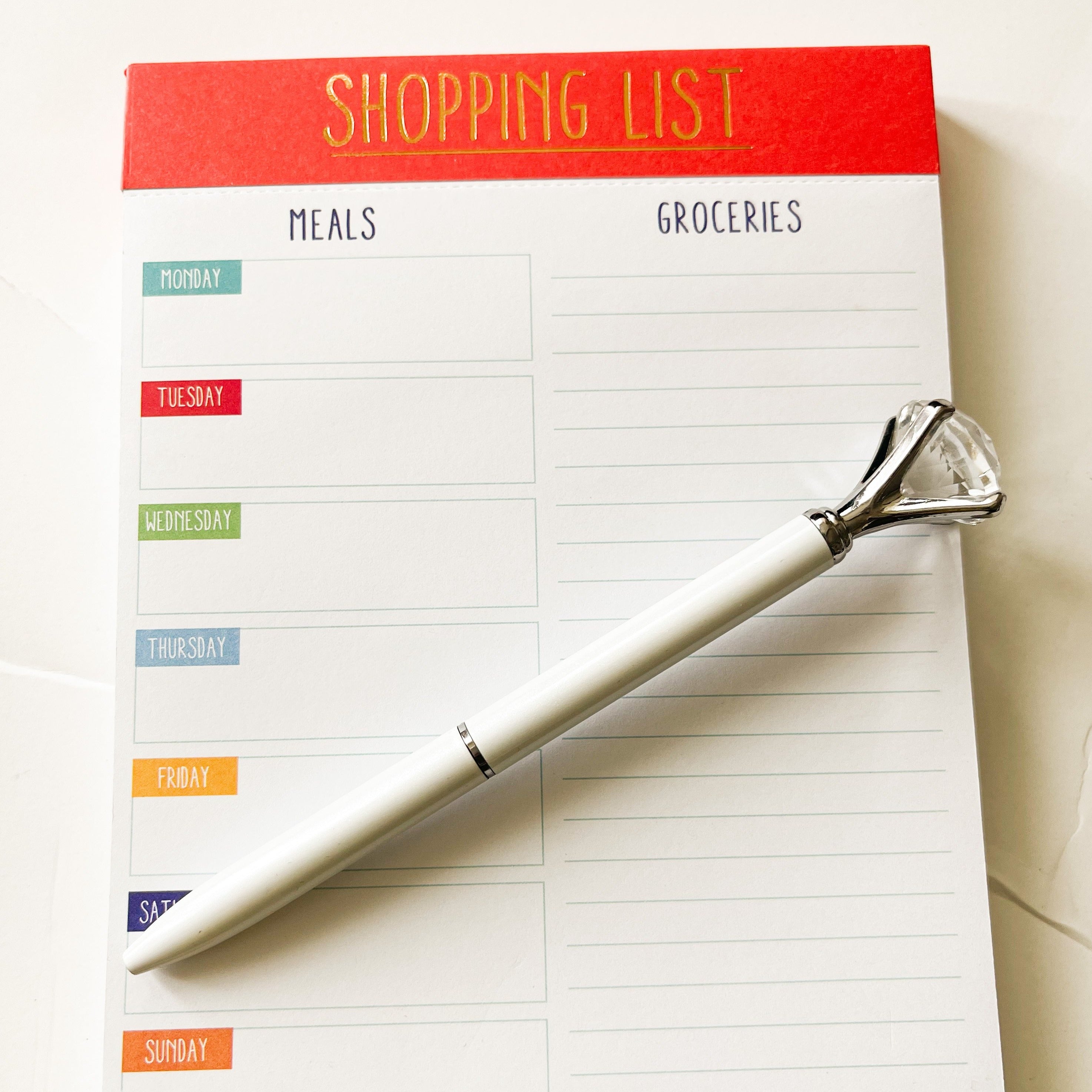 Shopping List + Diamond Pen